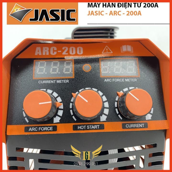 Máy Hàn Điện Tử Máy Hàn Mini JASIC ARC - 200 Dùng Cho Gia Đình, Tặng full bộ phụ kiện