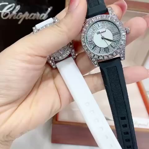 Đồng hồ nữ đẹp Chopa.d, đồng hồ nữ đẹp dây silicon đính đá sáng tay bền bỉ sang trọng nữ tính cực đẹp - THAONAMI | BigBuy360 - bigbuy360.vn