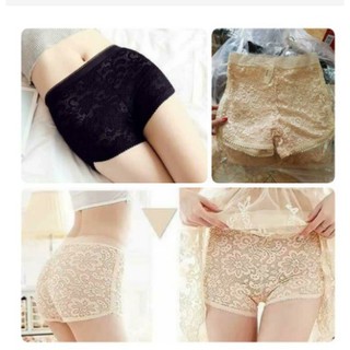 QUẦN ĐÙI REN MẶC TRONG VÁY MẶC Ở NHÀ