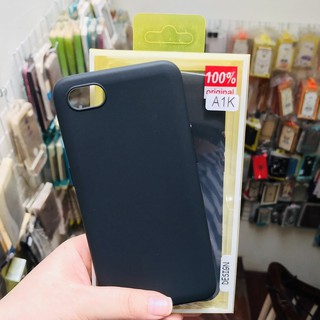 [Oppo A1K] Ốp lưng Silicon dẻo trong, dẻo đen cao cấp fullbox