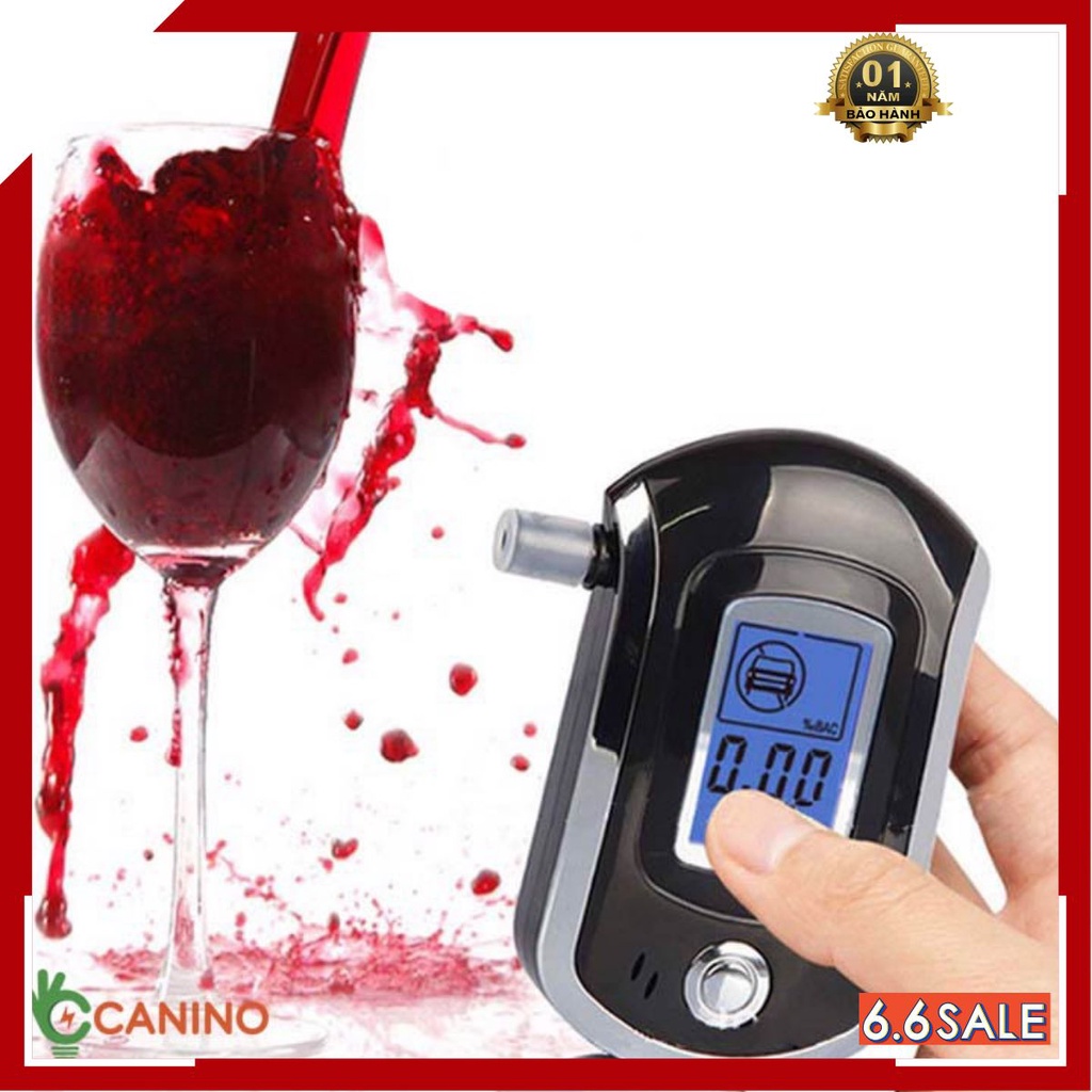 [ GIÁ SỐC ] Máy đo nồng độ cồn trong hơi thở Alcohol Tester AT6000