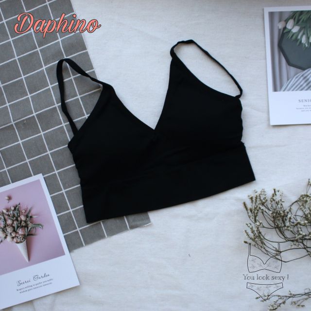 Áo bra nữ - áo bra len gân tăm chất đẹp 2 dây hở lưng siêu hot ABU2 | BigBuy360 - bigbuy360.vn