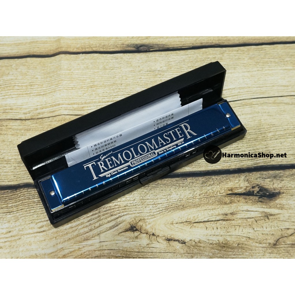 🎵Kèn Harmonica 24 Lỗ 🎶 TREMOLO MASTER MH-24