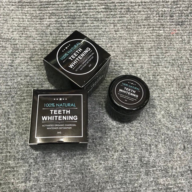 Bột Trắng Răng Than Tre Whitening 30g