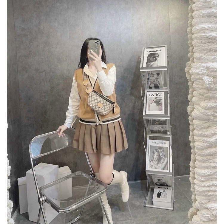 Túi đeo chéo thời trang nữ hoạ tiết siêu đẹp