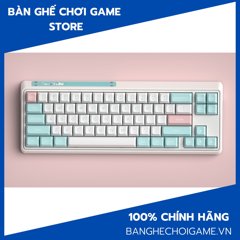 Bàn phím cơ FL-Esports CMK68 SAM Marshmallow 3 Mode - Hàng chính hãng