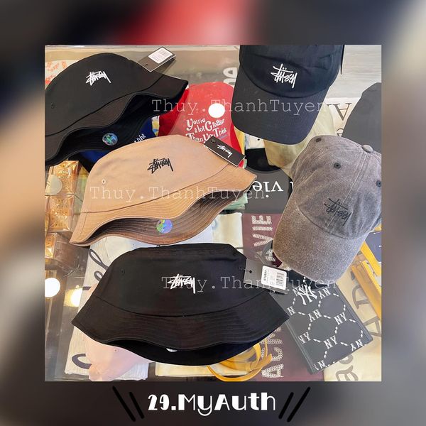 Nón mũ BUCKET STUSSY  LOGO