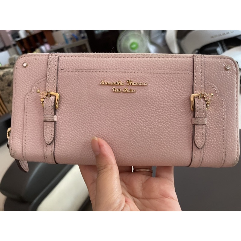 Ví Samatha Thavasa hồng baby xinh xắn thanh lý