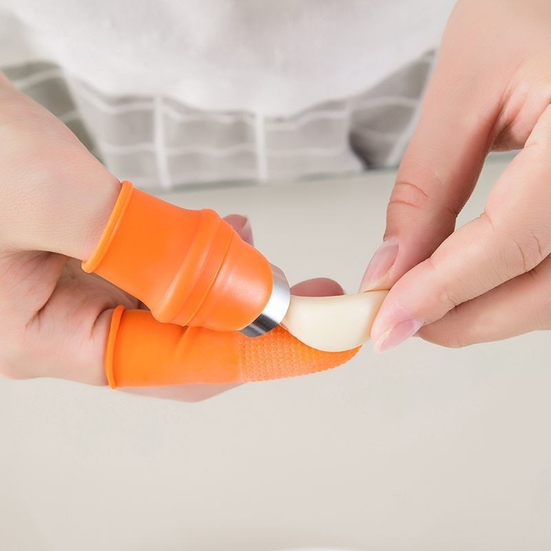 Bộ Móng Nhặt Rau Củ Quả Chống Bẩn Móng Tay, Ngón Cái Bấm Cắt Rau Củ - Nạo Gọt Tiện Lợi - Dumi Shop