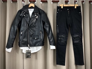 Áo Da Biker siêu cấp