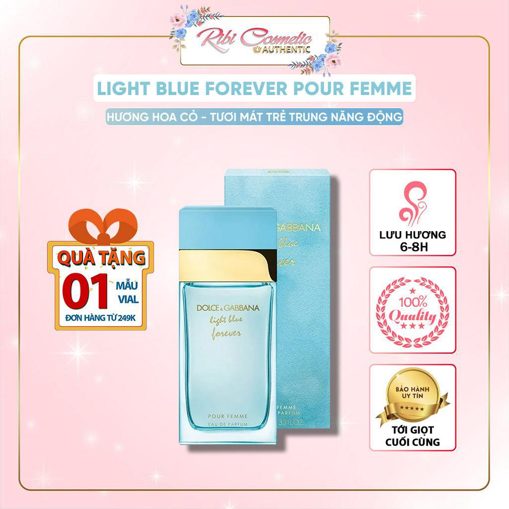 Nước Hoa Nữ D.g Light Blue Forever Pour Femme Edp Ribicosmetics