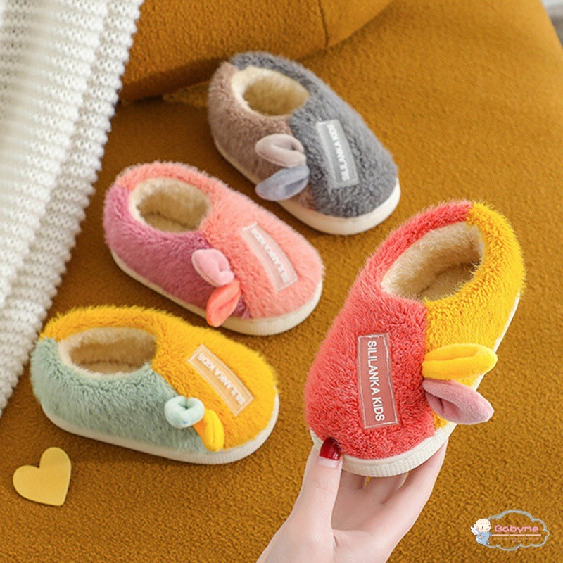 Giày Lông Ấm Áp Cho Bé Trai Và Bé Gái