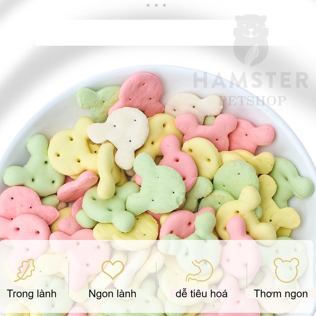 Bánh sữa Milk Gấu cho Hamster túi 15 chiếc