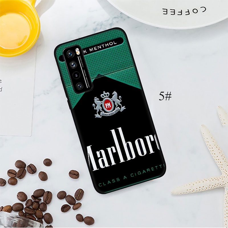 Ốp điện thoại silicon mềm hình Marlboro UI121 cho Huawei Y6 Y7 Y9 Prime Y5P Y6P Y7A Y8P Y9A