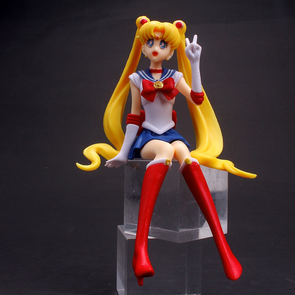 Mô Hình Đồ Chơi Nhân Vật Hoạt Hình Thủy Thủ Mặt Trăng Tsukino Usagi 13cm