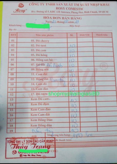 Combo son rosy | BigBuy360 - bigbuy360.vn