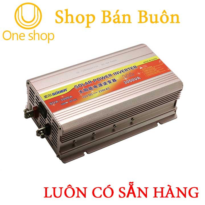 Kích điện solar SDA 12VDC lên 220VAC Sin Mô Phỏng