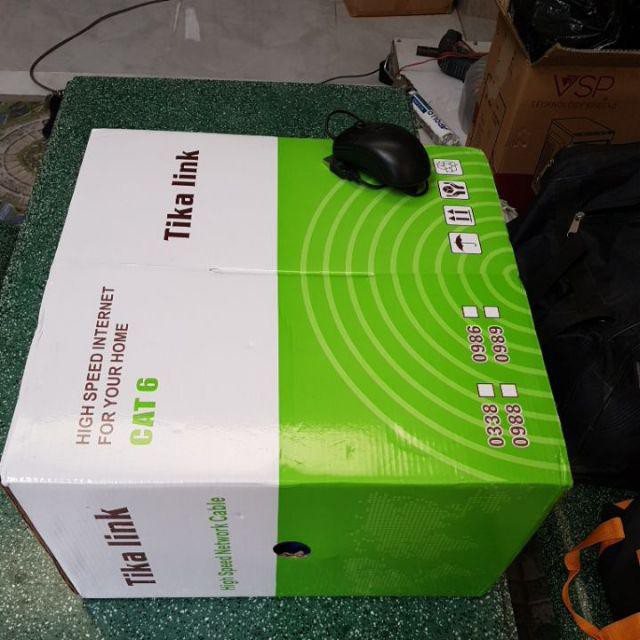 Cuộn Dây mạng cat5 ampp trắng 305m