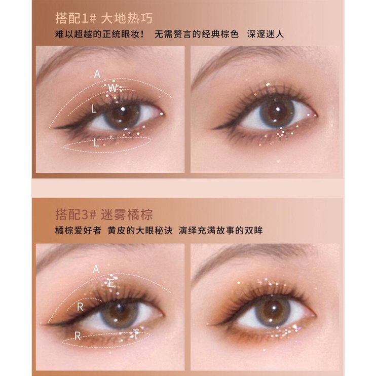 [Hàng mới về] Bảng phấn mắt 25 màu lì Trang Điểm Lấp Lánh/Nhung Mịn Beauty Glazed coco venus 25 màu - phấn mắt TIKTOK