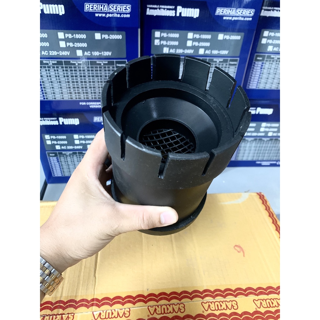 Hút mặt xoay hồ Koi, bể cá cảnh Phi 62 đủ cỡ ống chờ