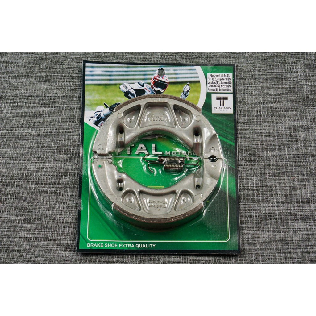 Bố thắng trước + sau EX 135/ SIRIUS FI/ JUPITER FI/ NOUVO LX/ NOUVO SX/ LUVIAS/ NOZZA - Ma phanh, bo thang dia VITAL