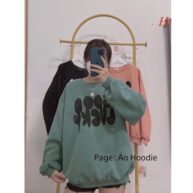 Áo nỉ bo cotton GOOD LUCKY HT12