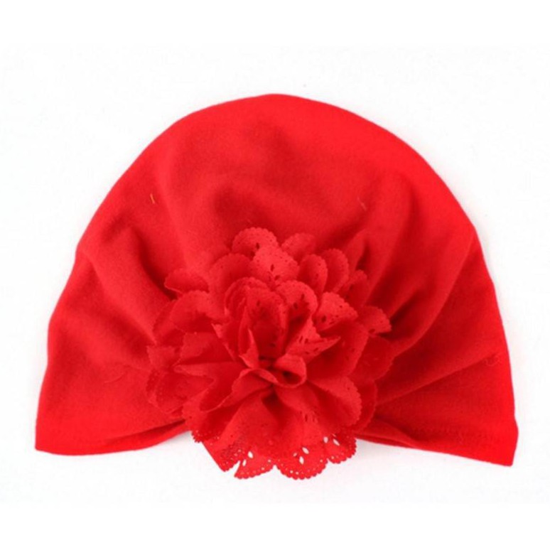 Mũ turban mũ trùm đầu hoa cho bé gáimeomeo