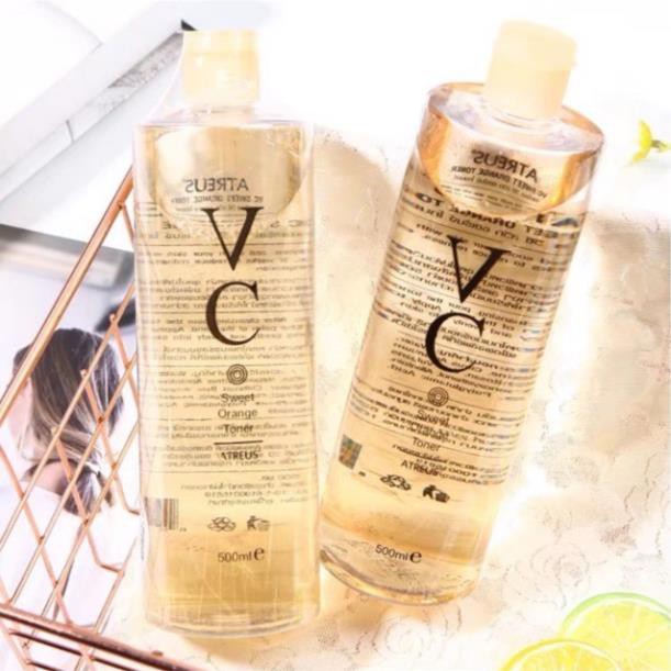 Nước hoa hồng Maycreate VC Smoothing Moisturising Toner 500ml