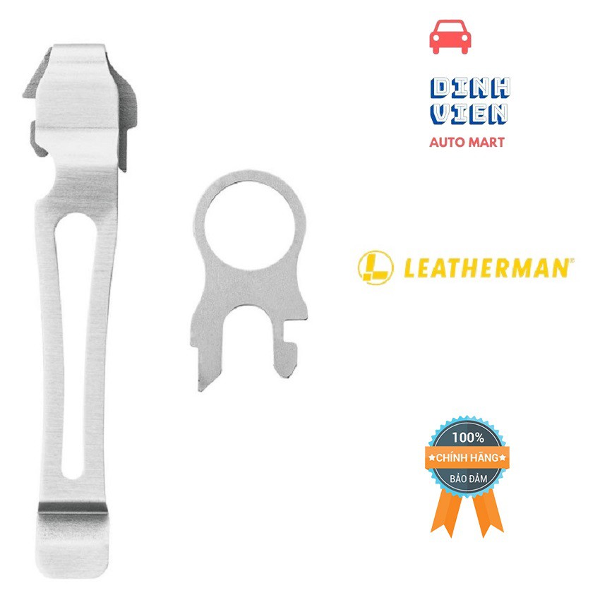 Phụ Kiện Đa Năng LEATHERMAN Pocket Clip &amp; Lanyard Ring Hàng Chính Hãng