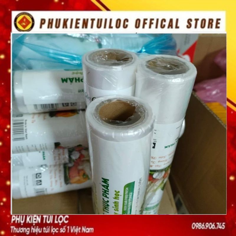 COMBO 3 CUỘN TÚI ĐỰNG THỰC PHẨM TỰ HỦY SINH HỌC-PHUKIENTUI.COM