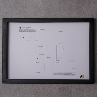 Khung tranh tiêu bản iphone 3G