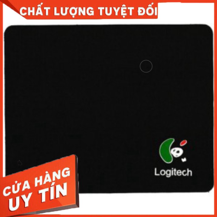 Lót chuột 2 ly - cỡ nhỏ 20x25cm (Logitech) - Màu đen