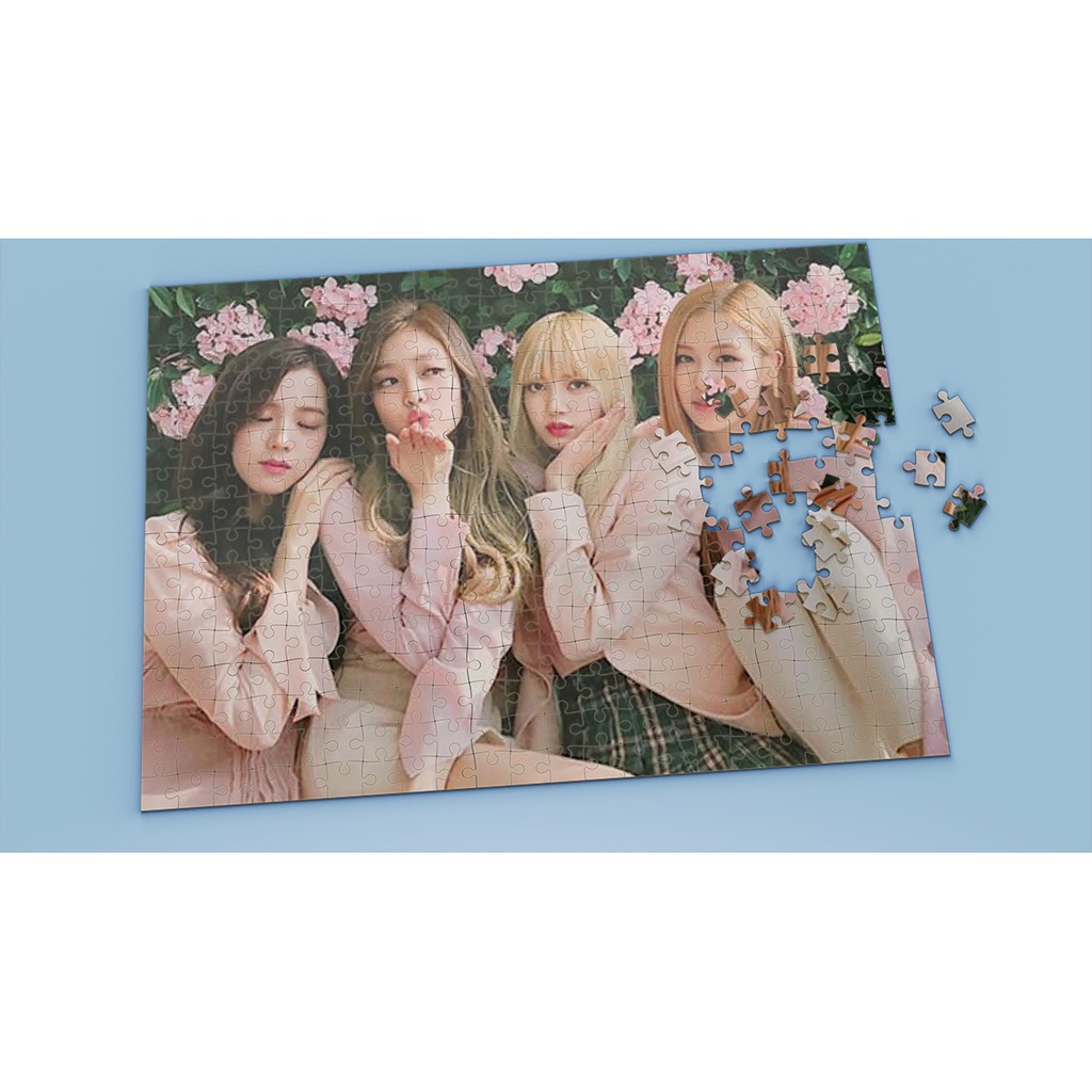 Tranh ghép hình nhóm BlackPink - BLPINK3 - Nhận in tranh ghép hình theo yêu cầu