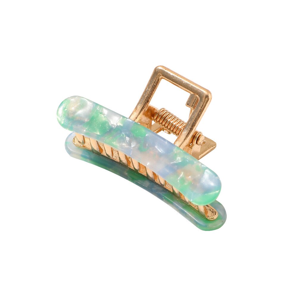1 kẹp tóc acrylic phong cách retro Hàn Quốc