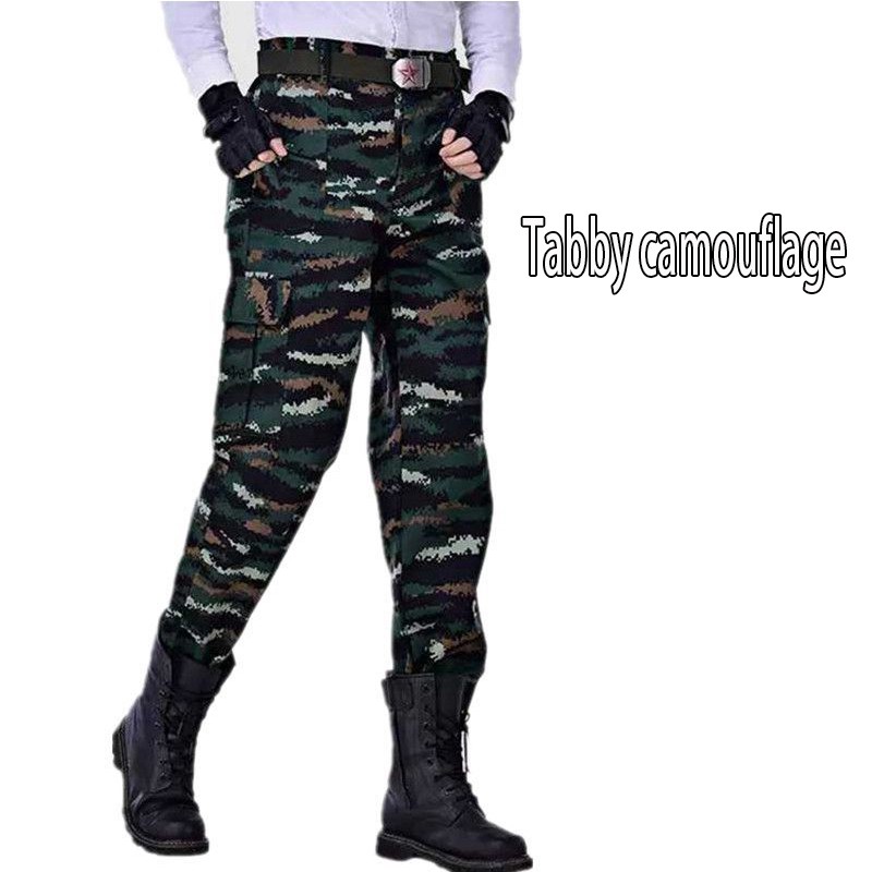 New Overalls Men's Cotton Wear Loose Loose Camouflage Tactical Military Pants Casual Labor Pants Work Pants | BigBuy360 - bigbuy360.vn