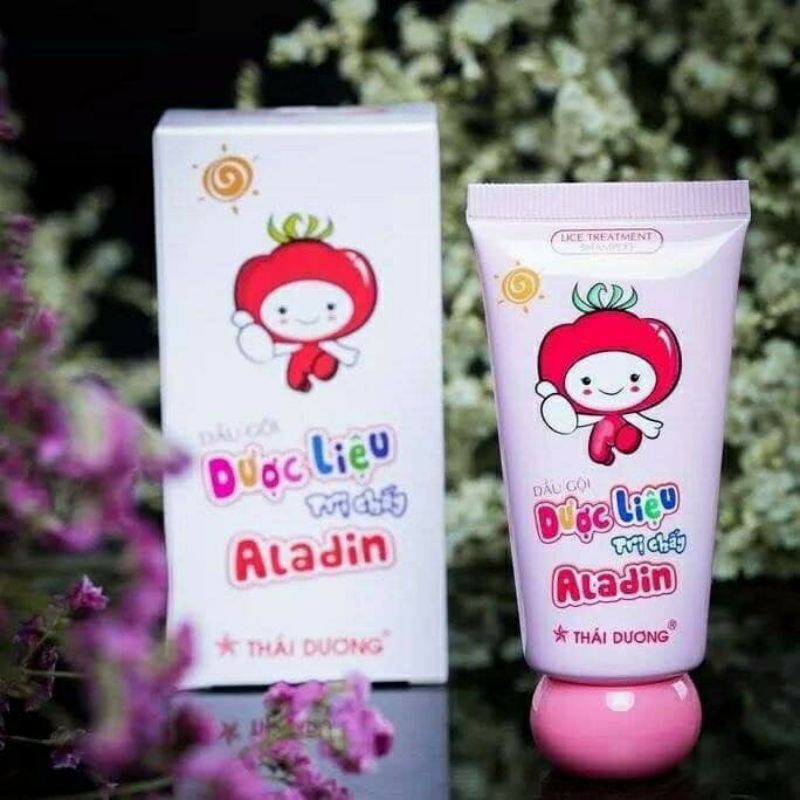 Dầu Gội Dược Liệu Trí Chấy Aladin Chiết Xuất Từ Thiên Nhiên