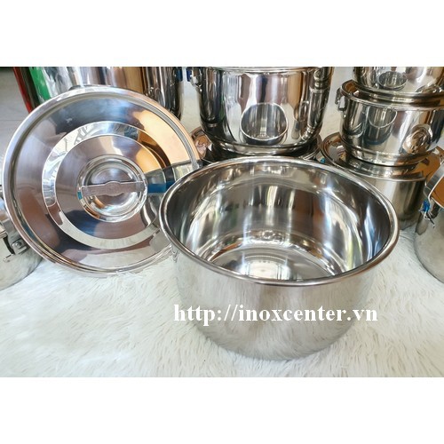 Thố inox có quai
