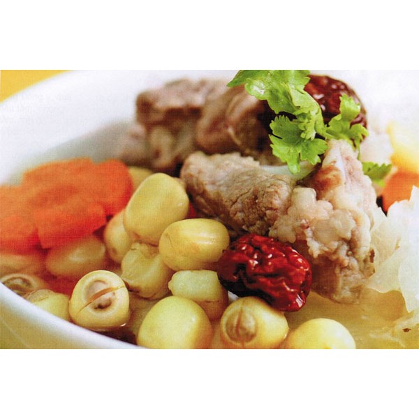 Hạt sen khô loại 1: Thơm bở Gói 1kg Hút chân không
