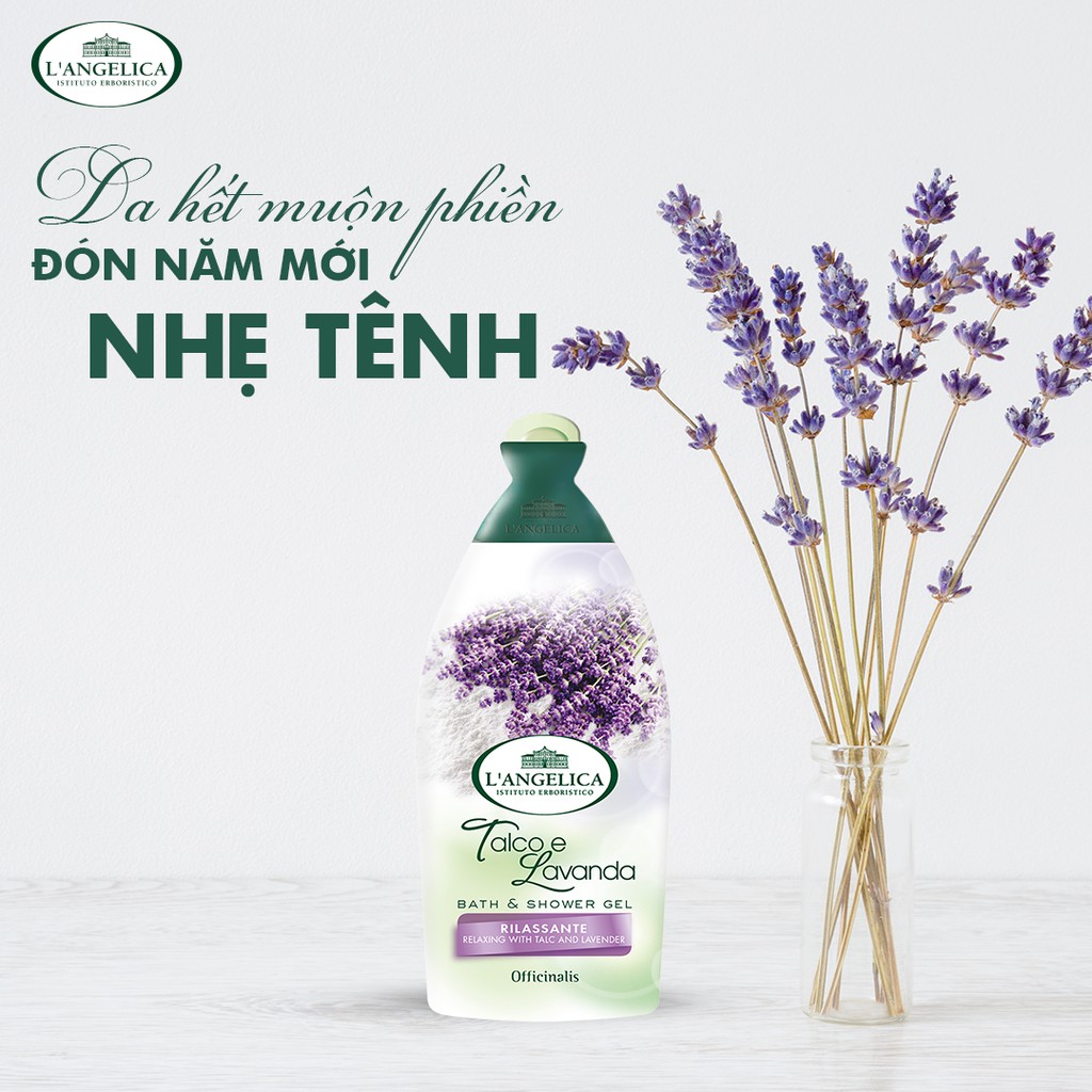 SỮA TẮM DƯỠNG ẨM L'ANGELICA - ITALIA