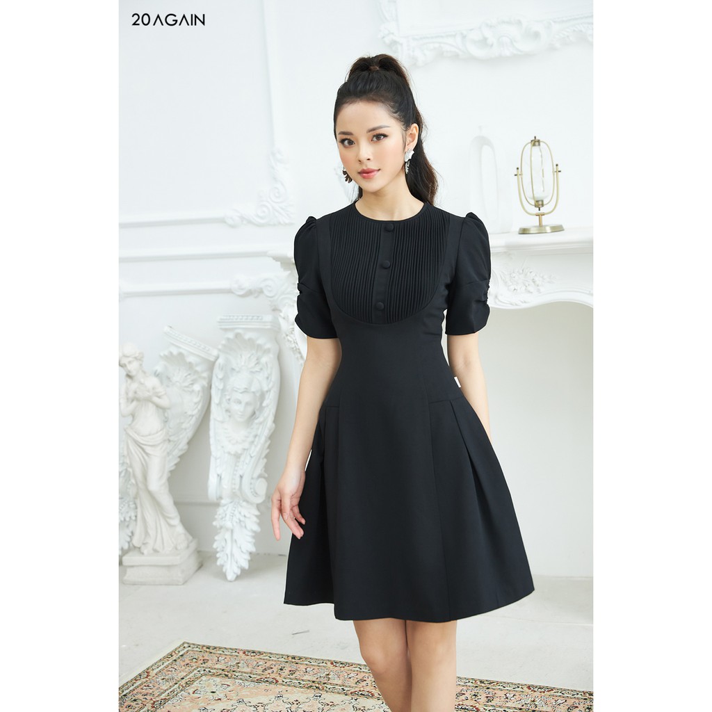 Đầm xòe gấp mí ngực 20AGAIN DEA0872 | BigBuy360 - bigbuy360.vn