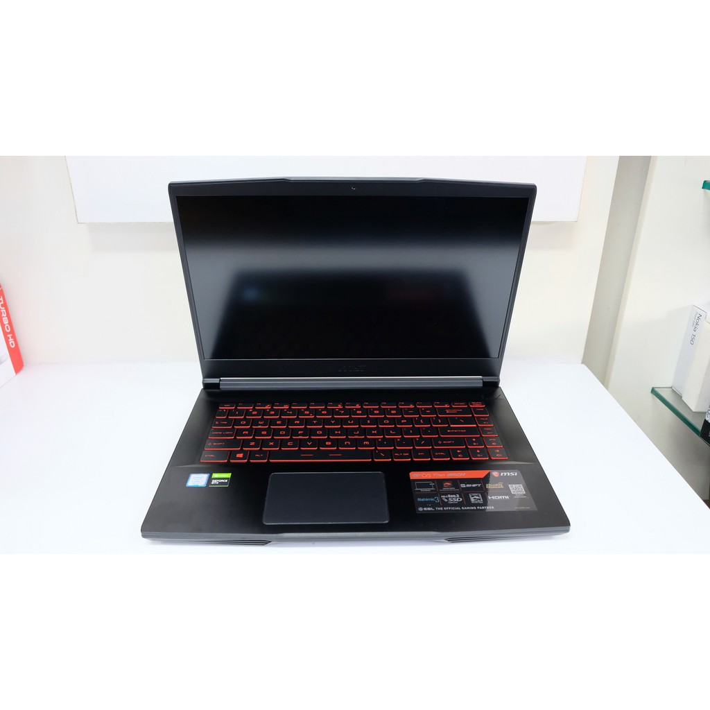 Laptop MSI Gaming GF63 8RC 243VN/i5-8300H/8G/1TB + 128G SSD/GTX1050 4G/15.6”FHD/Win10/Đen - Hàng chính hãng BH 24 