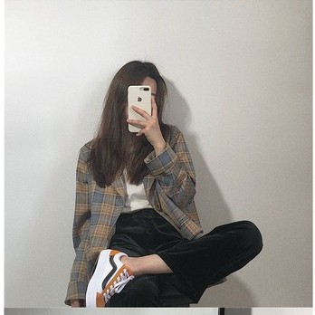 (Hàng Đẹp)Ảnh thật 4 hình cuối-2W357.Áo blazer xuân thu kẻ basic phong cách Hàn Quốc | BigBuy360 - bigbuy360.vn