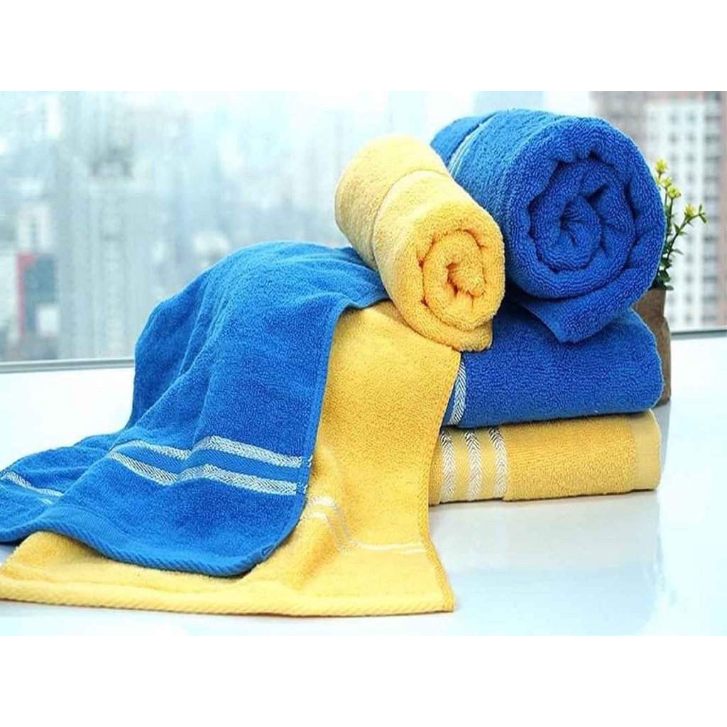 Khăn Tắm 60/70x140cm Đủ Màu Kamys Towel 100% Cotton Siêu Thấm Hút, Không Sổ Lông, Không Phai Màu