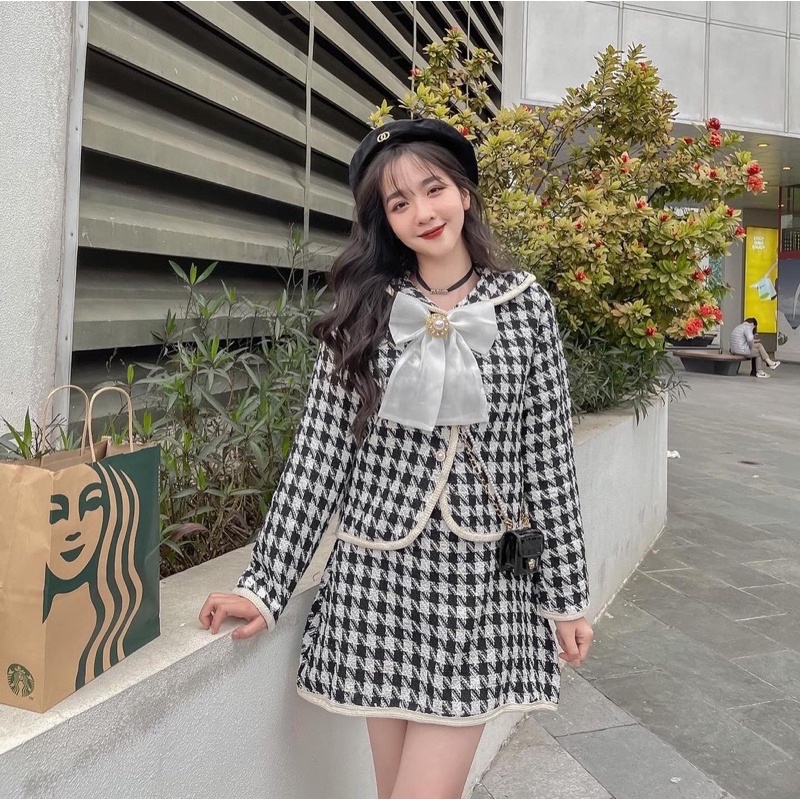 Nơ cài áo đính đá