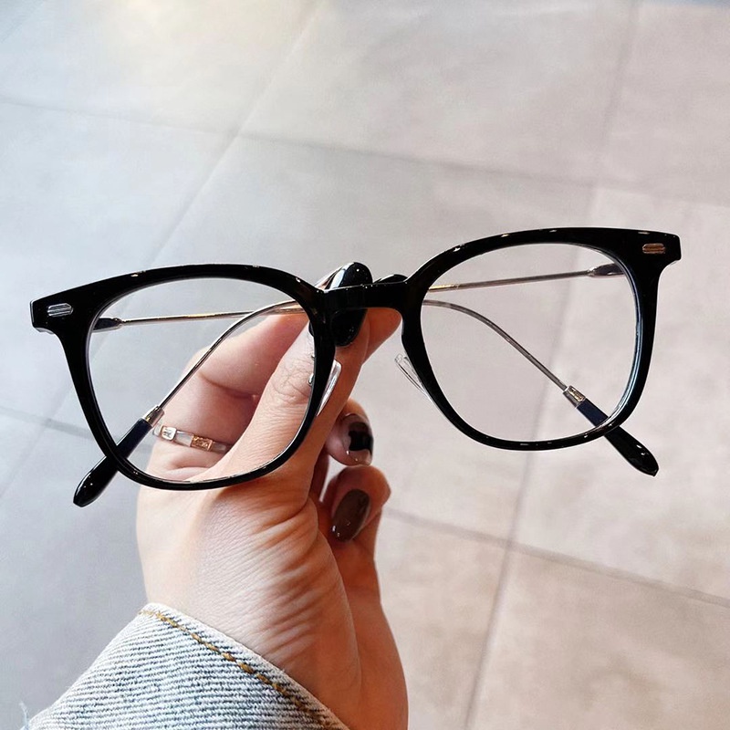 Gọng kính cận nữ thời trang phong cách Hàn Quốc gọng kim loại mảnh siêu bền chắc xu hướng mới nhất 2022 đẹp 089