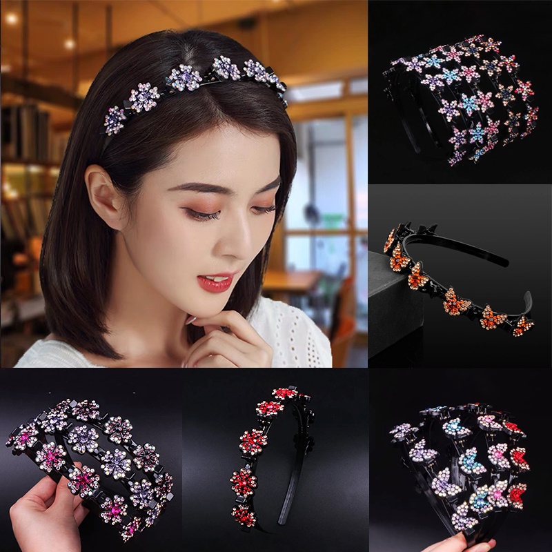 Băng đô tết đính hạt giả ngọc trai