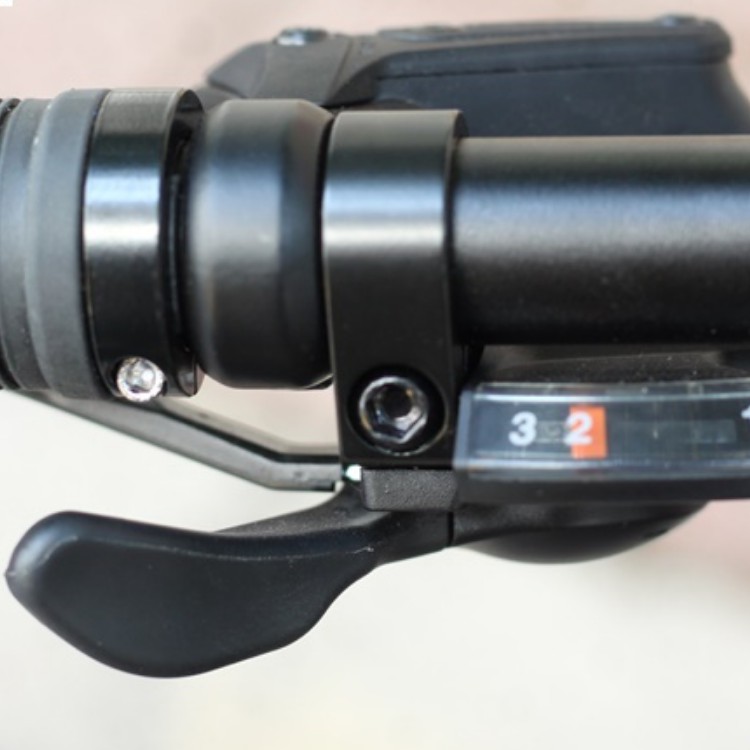 Xe đạp địa hình TRS Skyline, Khung sườn Aluminum size 16", Bộ truyền động Shimano Altus, Tay thắng dầu Tektro, Màu Xám