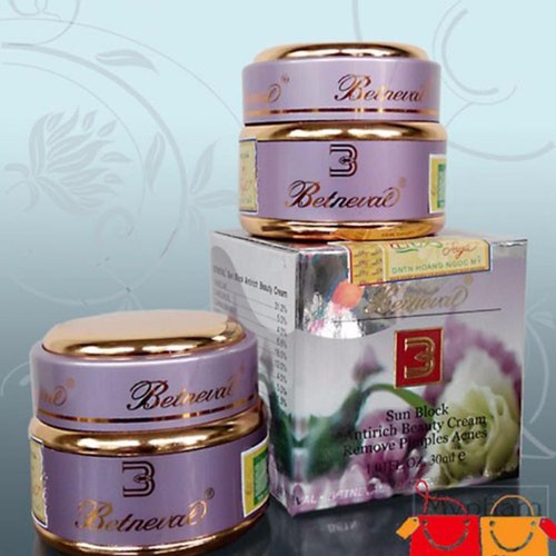 KEM BETNEVAL TÍM - KEM DƯỠNG DA XOÁ THÂM NÁM, TÀN NHANG, ĐỒI MỒI VÀ MỤN ĐẦU ĐEN NGÀY VÀ ĐÊM - 30g