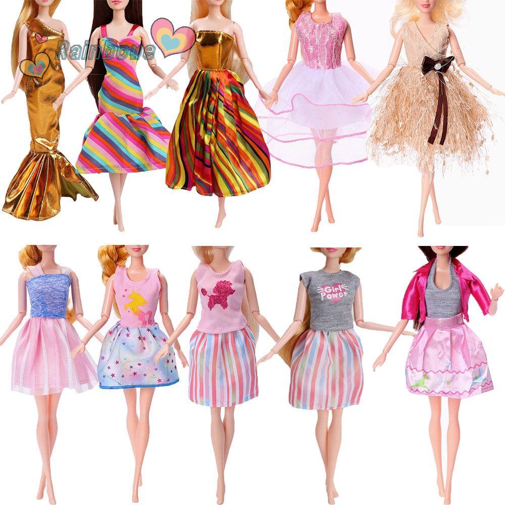 Quần áo mặc thường ngày cho búp bê 30cm quà tặng đồ chơi DIY cho trẻ em