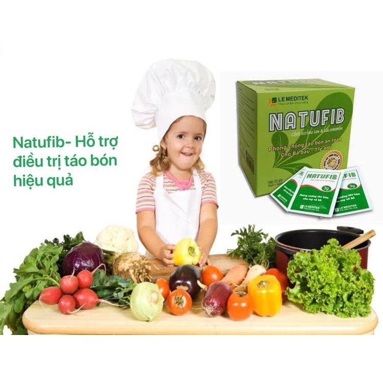 NATUFIB-PHÒNG CHỐNG TÁO BÓN CHO MẸ BẦU VÀ TRẺ NHỎ